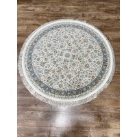 Иранский ковер Shahname 1500 034 Крем круг